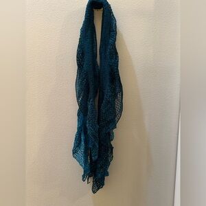 Elegant Teal Scarf